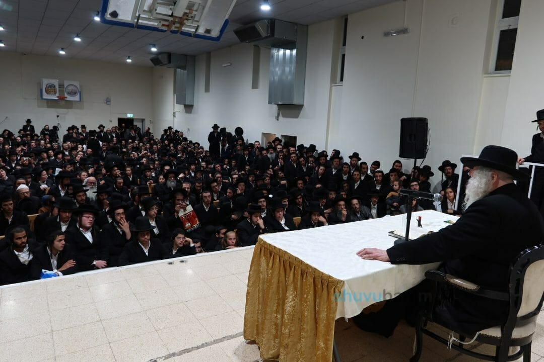 ומנותר קנקנים • כנס חנוכה וסיום הש"ס השנתי לבחורי חבורת בני הנעורים דק"ק שובו בנים