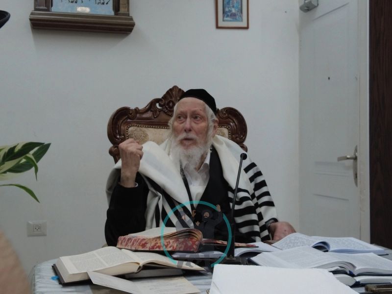 מורנו הרב ברלנד שליט"א מוסר שיעור לבחורי ישיבת "חכמה ודעת"