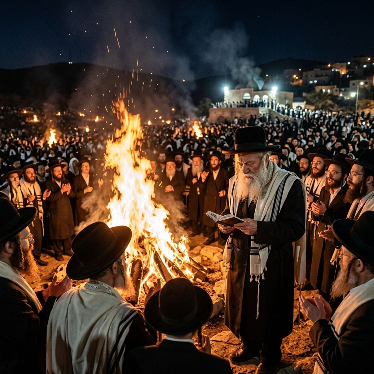 Watch: Oh Father, to See and Long. Lag BaOmer in Meron with the Esteemed Rabbi