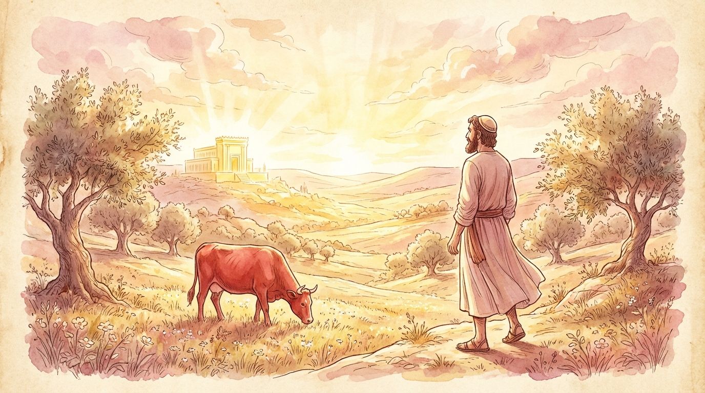 עומק מצוות כיבוד הורים: סוד הפרה האדומה של דמא בן נתינא