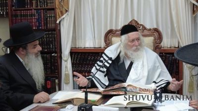Shiur to Yeshivat “Chochma V’Daat” at Rav Berland’s Home