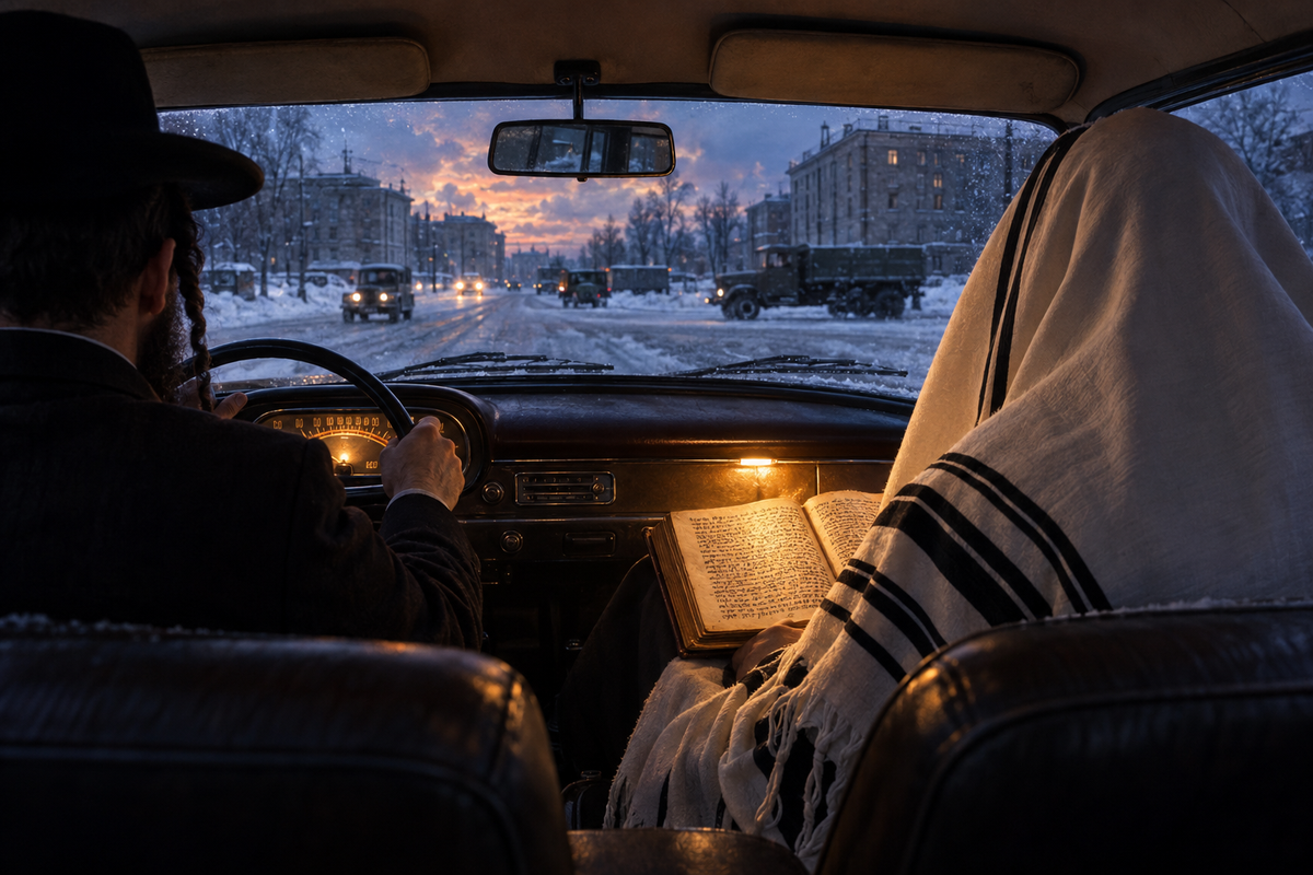 הנסיעה לאומן: סיפור מדהים על ניווט פלאי ומסירות נפש ברוסיה