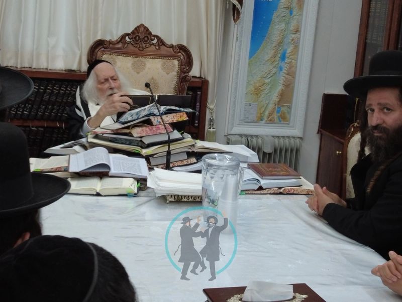 השיעור בביתו של מורנו הרב ברלנד שליט"א