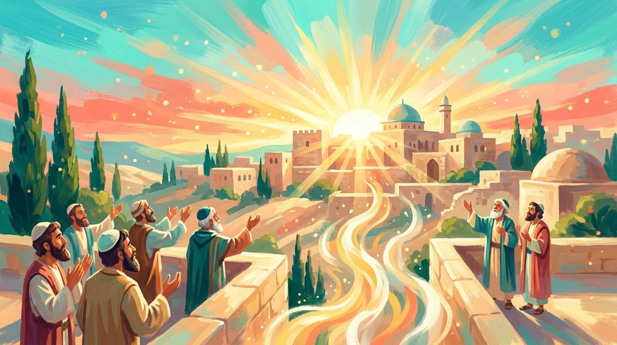 סוד תיקון חצות: בניין היום החדש והעלאת הנשמות הגבוהות