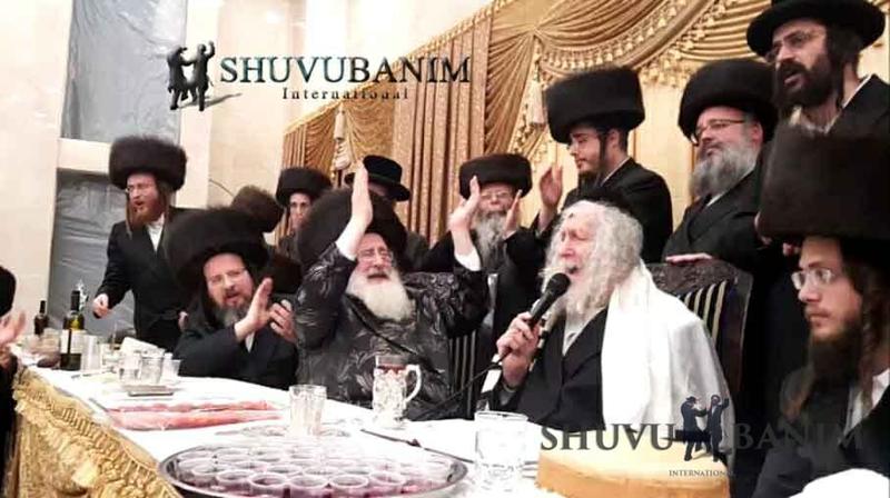 צפו: הגה"צ הרב אליעזר ברלנד שליט"א בשבע ברכות של נכדת האדמו"ר מספינקא בני ברק