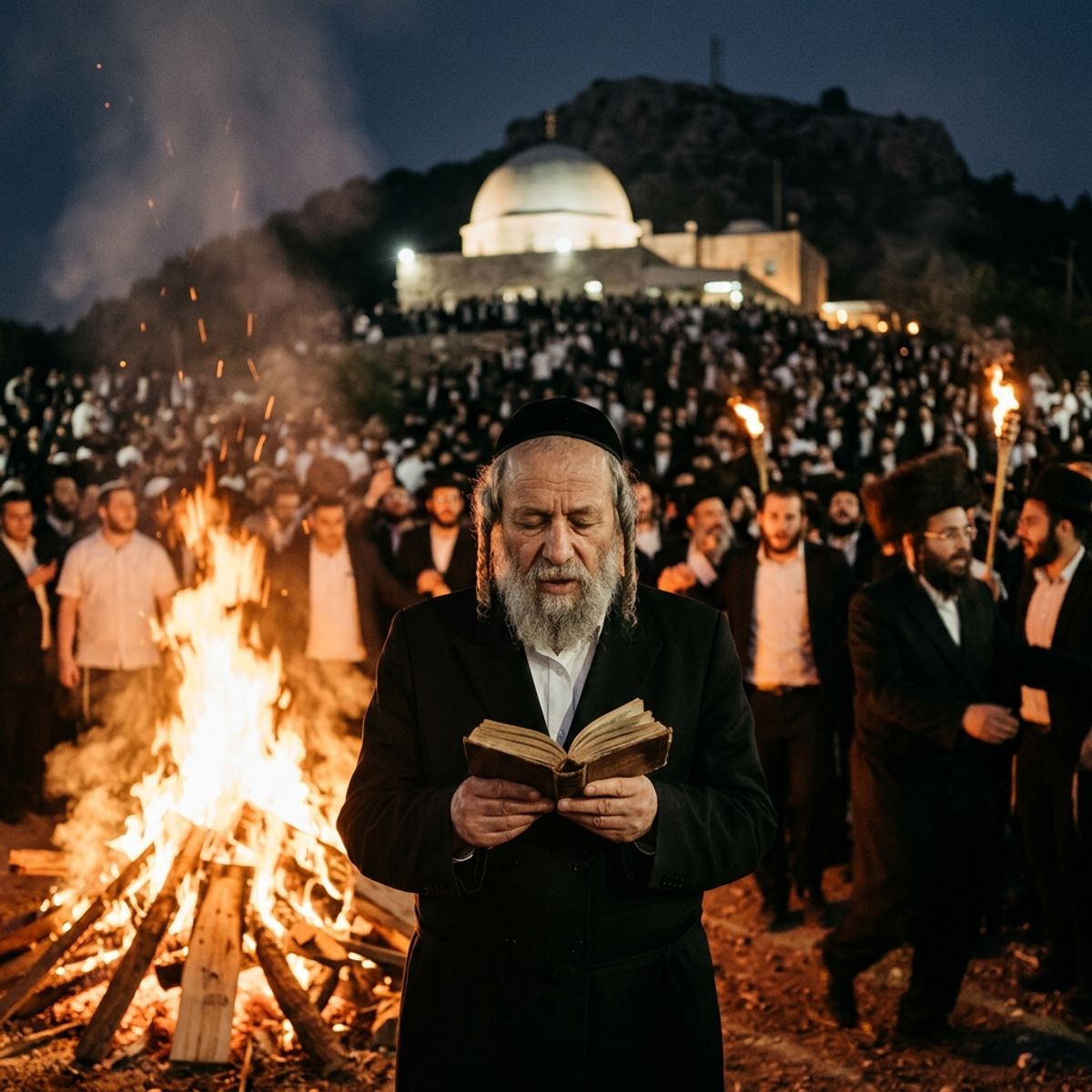 Lag B'Omer at Meron with Rabbi Eliezer Berland Shlit"a -- Gallery and Review