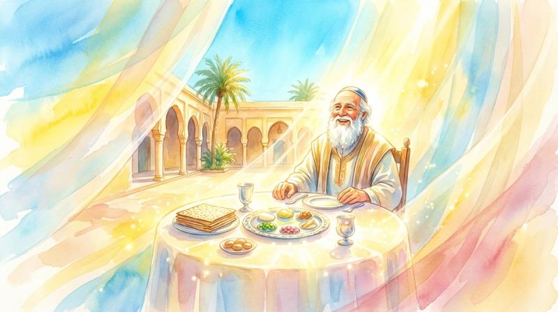 סיפור על הכנתו הפלאית של הרב ברלנד לחג הפסח / סיפור מליל הסדר