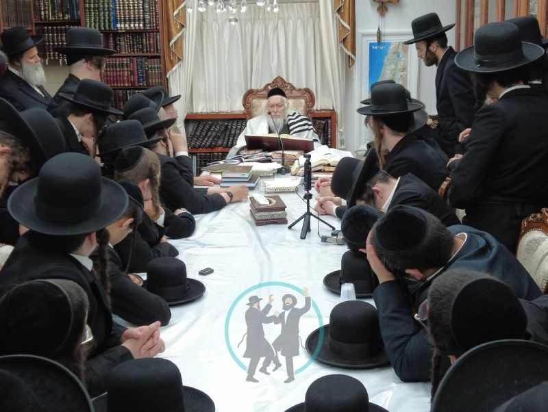בחורי ישיבת חכמה ודעת בשיעור אצל מורנו הרב ברלנד שליט"א