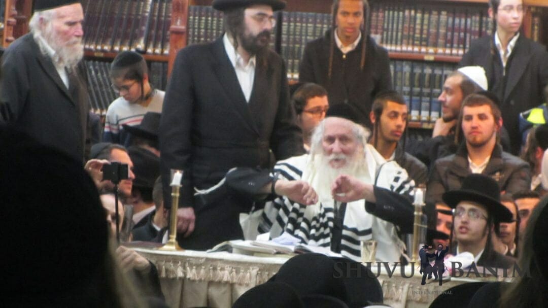 הילולת רבי נתן מברסלב בחצר ברסלב מאה שערים 'השול' עם הגה"צ הרב אליעזר ברלנד שליט"א