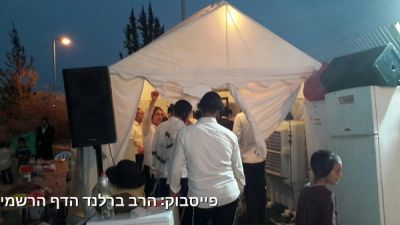 היום בלילה "ליל שישי ברסלב" במאהל המחאה מול כלא צלמון - כולם מוזמנים!