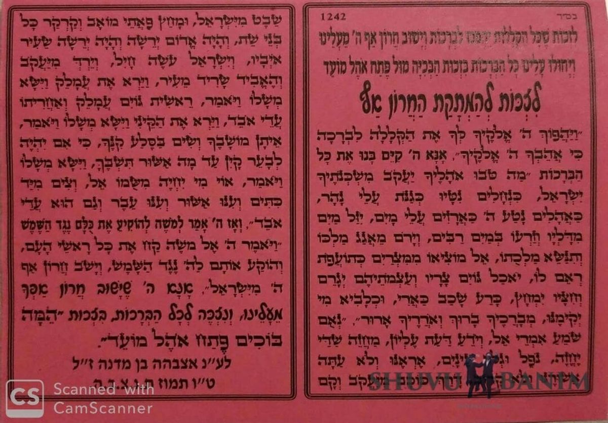 תפילות חדשות לפרשת בלק מאת הגה"צ הרב אליעזר ברלנד שליט"א