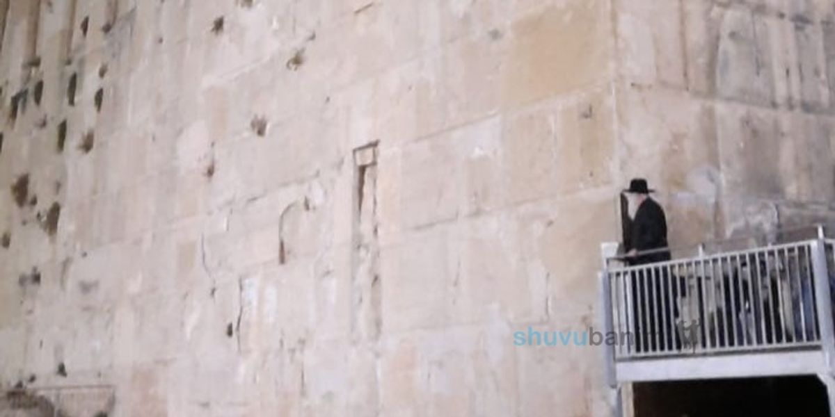 זכור ברית אברהם  • הגה"צ רבי אליעזר ברלנד שליט"א בליל זכור ברית במערת המכפלה