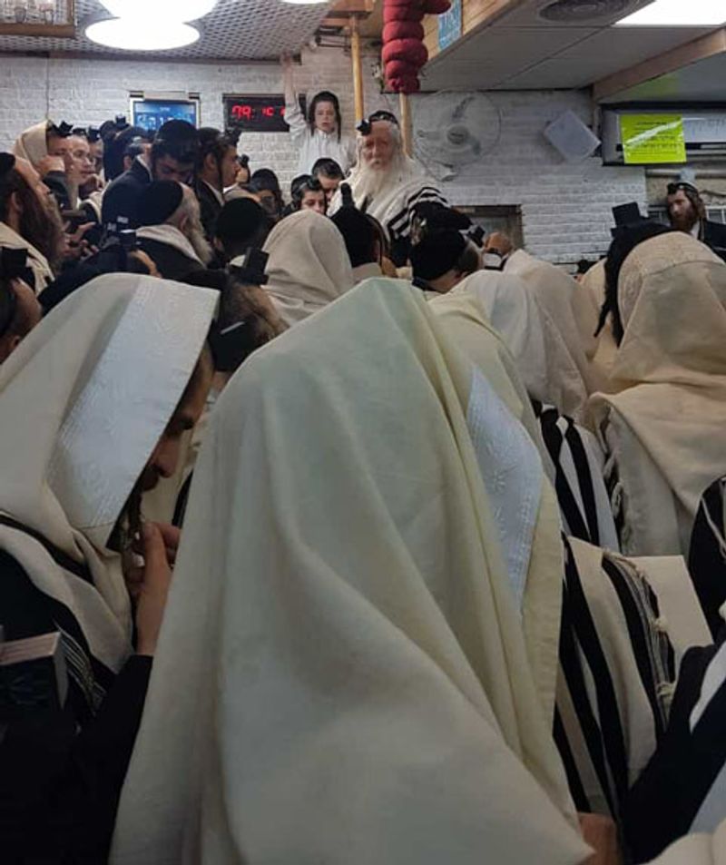 תפילת שחרית של יום שישי לפני שרפת החמץ של פסח תשע