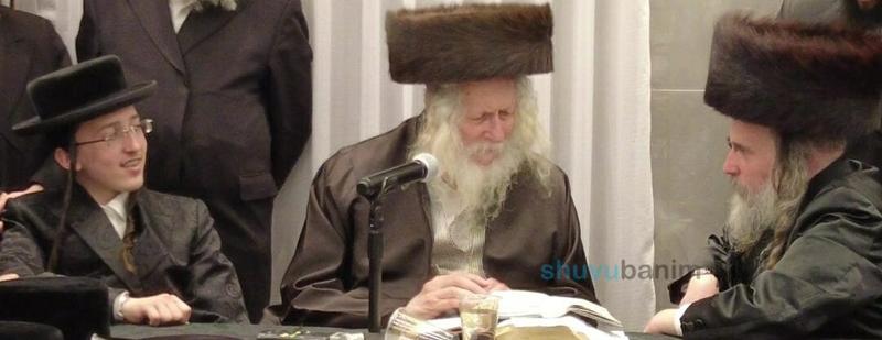 "קול רינה וישועה באוהלי צדיקים" - שמחת אירוסי נכד הגה"צ רבי אליעזר ברלנד שליט"א