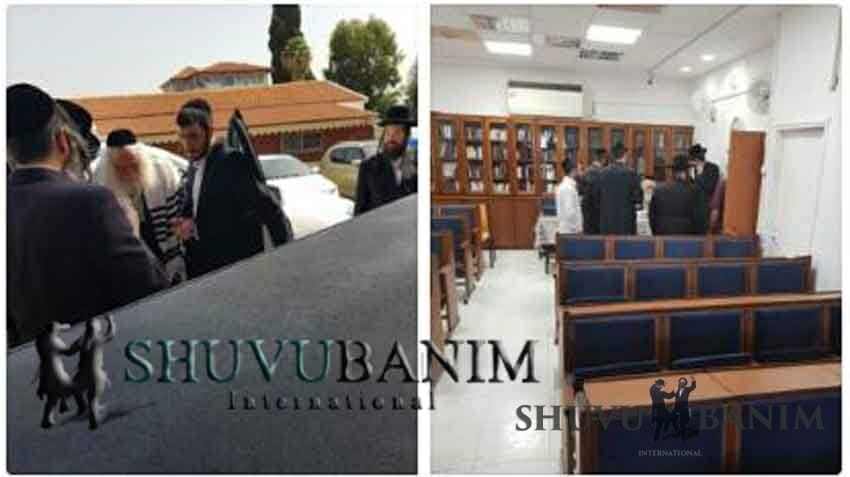 פגישה היסטורית ומרגשת בין הרב ברלנד שליט"א לר' דוד אבוחצירא בנהריה