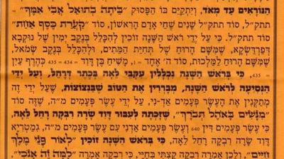 Prayer that the Rav will Reach Uman for Rosh Hashanah – One of the Most Important Prayers