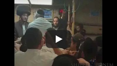 הגה"צ הרב אליעזר ברלנד שליט"א משמח חתן - שבע ברכות של בן שלמה עם משפחת צדוק