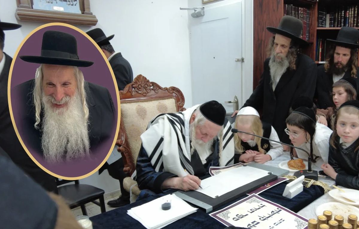 וְעַתָּה כִּתְבוּ לָכֶם • מעמד התחלת כתיבת ספר במדבר לע"נ הרה"ח ר' אליהו מירב זצוק"ל