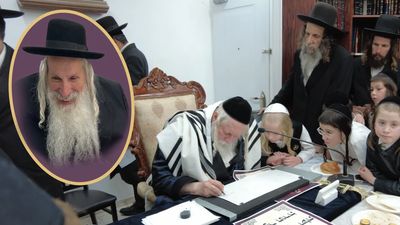 וְעַתָּה כִּתְבוּ לָכֶם • מעמד התחלת כתיבת ספר במדבר לע"נ הרה"ח ר' אליהו מירב זצוק"ל