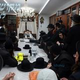 שיעור לאברכי 'משמר החומה' במעונו של הגה"צ רבי אליעזר ברלנד שליט"א