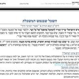 העלון עיקר הצדיק - פרשת במדבר