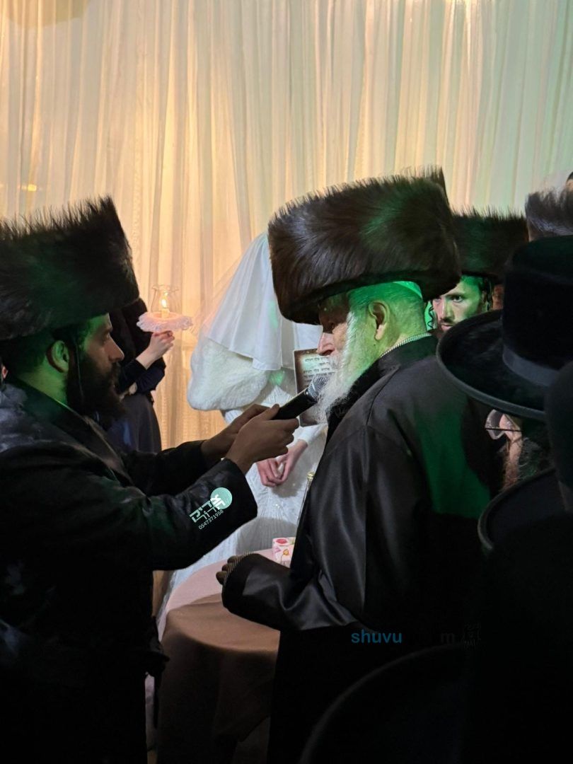 And So the Tzaddikim â—‡ The Joyous Wedding of the Great-Granddaughter of the Esteemed Rabbi Eliezer Berland shlit"a