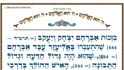 "סוד אעלה בתמר" המאמר היומי מהגה"צ רבי אליעזר ברלנד שליט"א