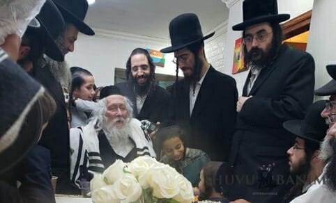 הגה"צ הרב אליעזר ברלנד שליט"א מספיד את האדמו"ר מקאליב זצ"ל