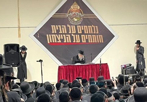 וּמִנּוֹתָר קַנְקַנִּים • כנס חנוכה לחבורת בני הנעורים בהשתתפות הגה"צ רבי אליעזר ברלנד שליט"א