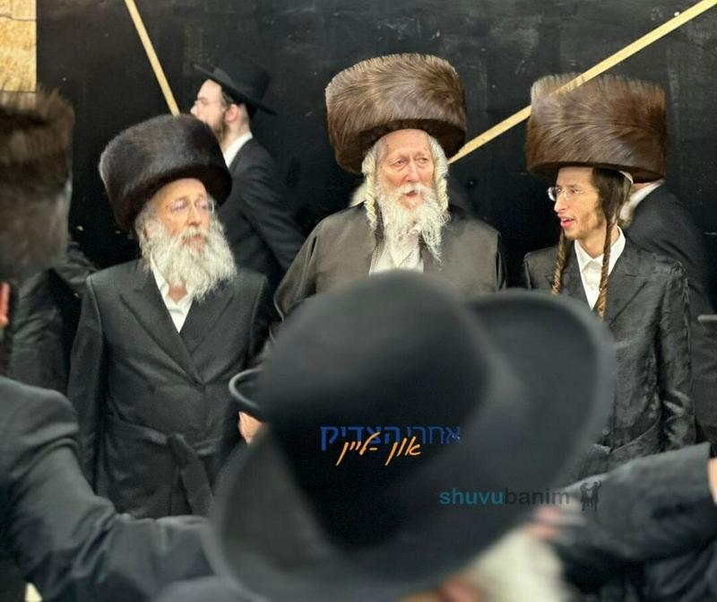 קול רינה וישועה באוהלי צדיקים ‏•‏ הגה"צ רבי אליעזר ברלנד שליט"א בחתונת נינתו