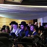 הגה"צ הרב אליעזר ברלנד שליט"א בשמחת הנשואין של משפחות כץ ולוי באולמי שירת ירושלים