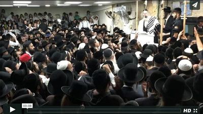 בשירה אדירה - "הושיעה את עמך" עם הגה"צ הרב אליעזר ברלנד שליט"א