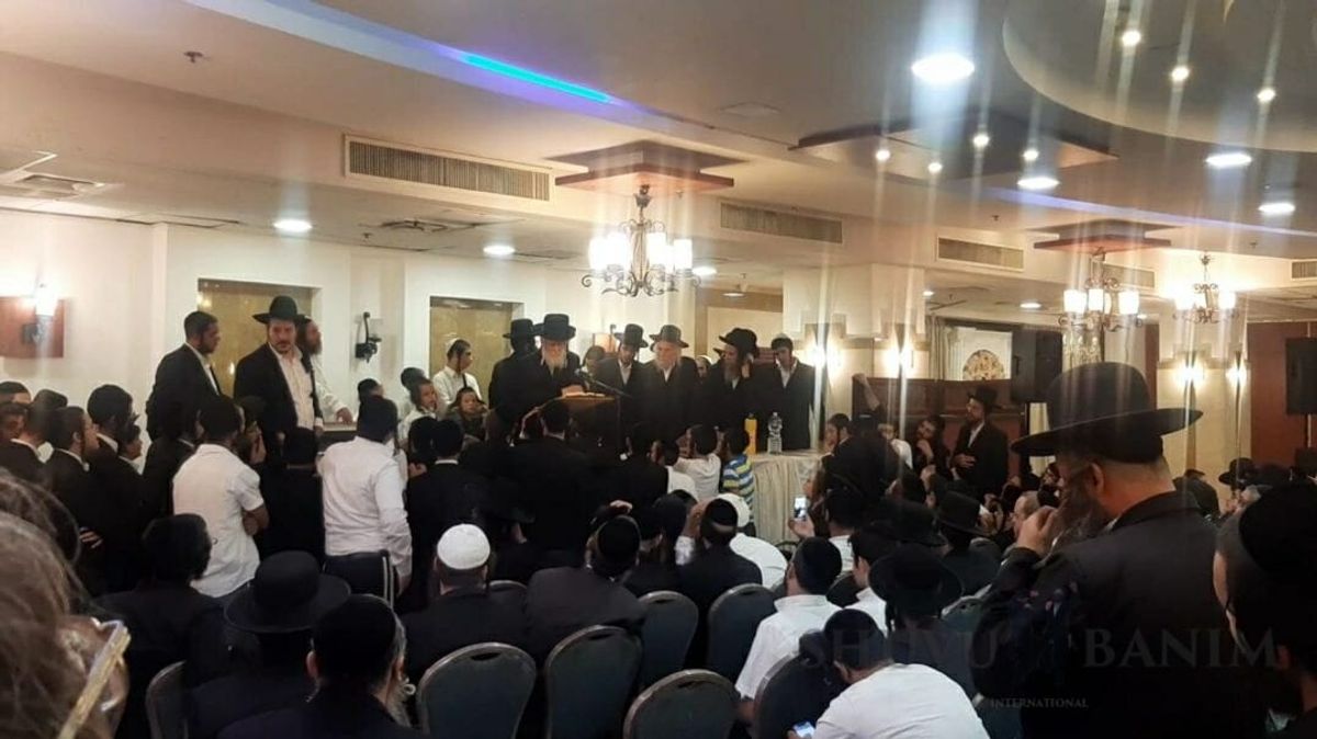 מאות בכנס הכנה לנסיעה הגדולה לרבינו זיע"א באומן