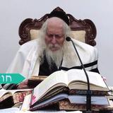 שיעור לתושבי חולון במעון קודשו של הגה"צ רבי אליעזר ברלנד שליט"א