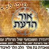 אור הדעת לרב עופר ארז מתלמידי הגה"צ הרב אליעזר ברלנד שליט"א - שלח לך - עלון 130