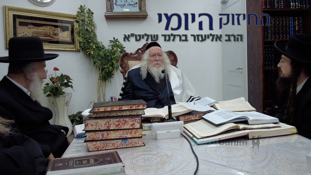 למה יעקב כעס על שמעון ולוי שהרגו את שכם?! החיזוק היומי מהגה"צ הרב אליעזר ברלנד שליט"א