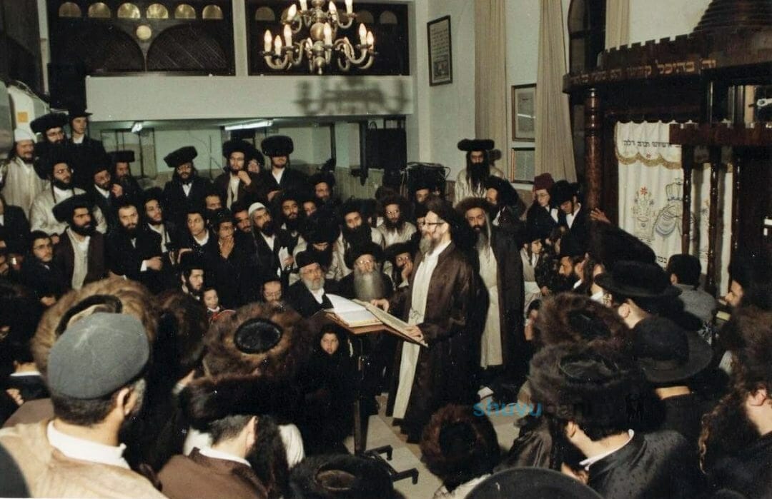 פורים במחיצתו של הרב אליעזר ברלנד שליט"א