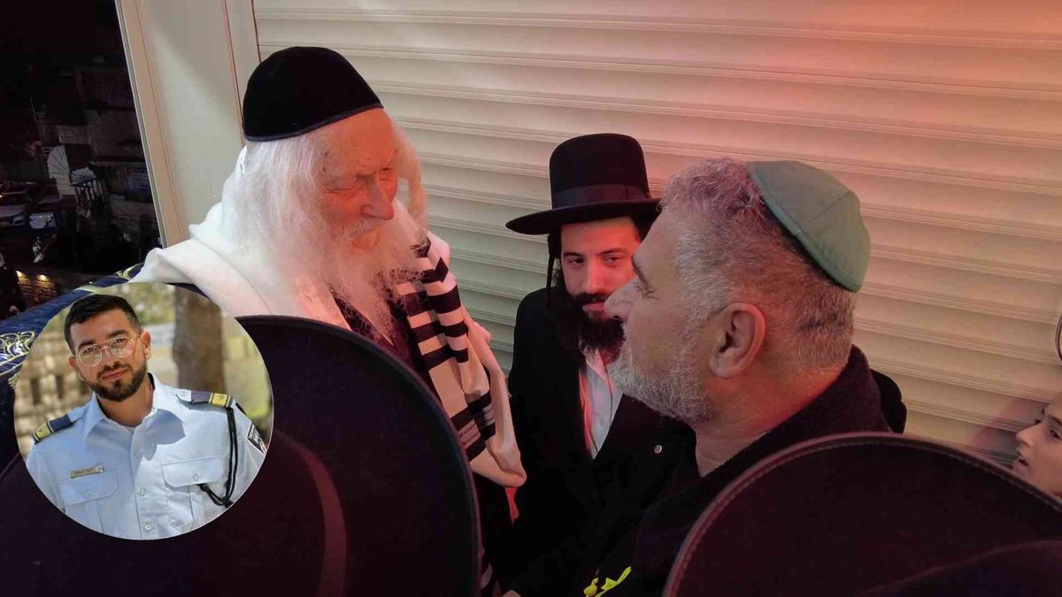 הרב ברלנד הבטיח לאבי החטוף רן גווילי: תקרא פרשת וישב ובשבט רן ישתחרר מעזה