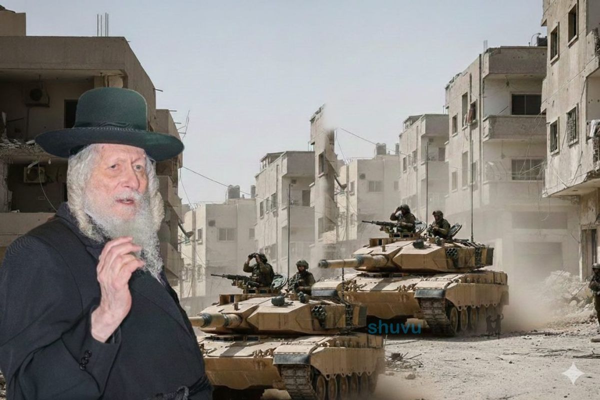 פינו את הצבא יום קודם כדי להפיל את ביבי – החיזוק היומי מהגה"צ הרב אליעזר ברלנד שליט"א