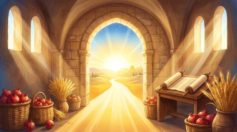 תפילה לבית המדרש - בכניסה וביציאה