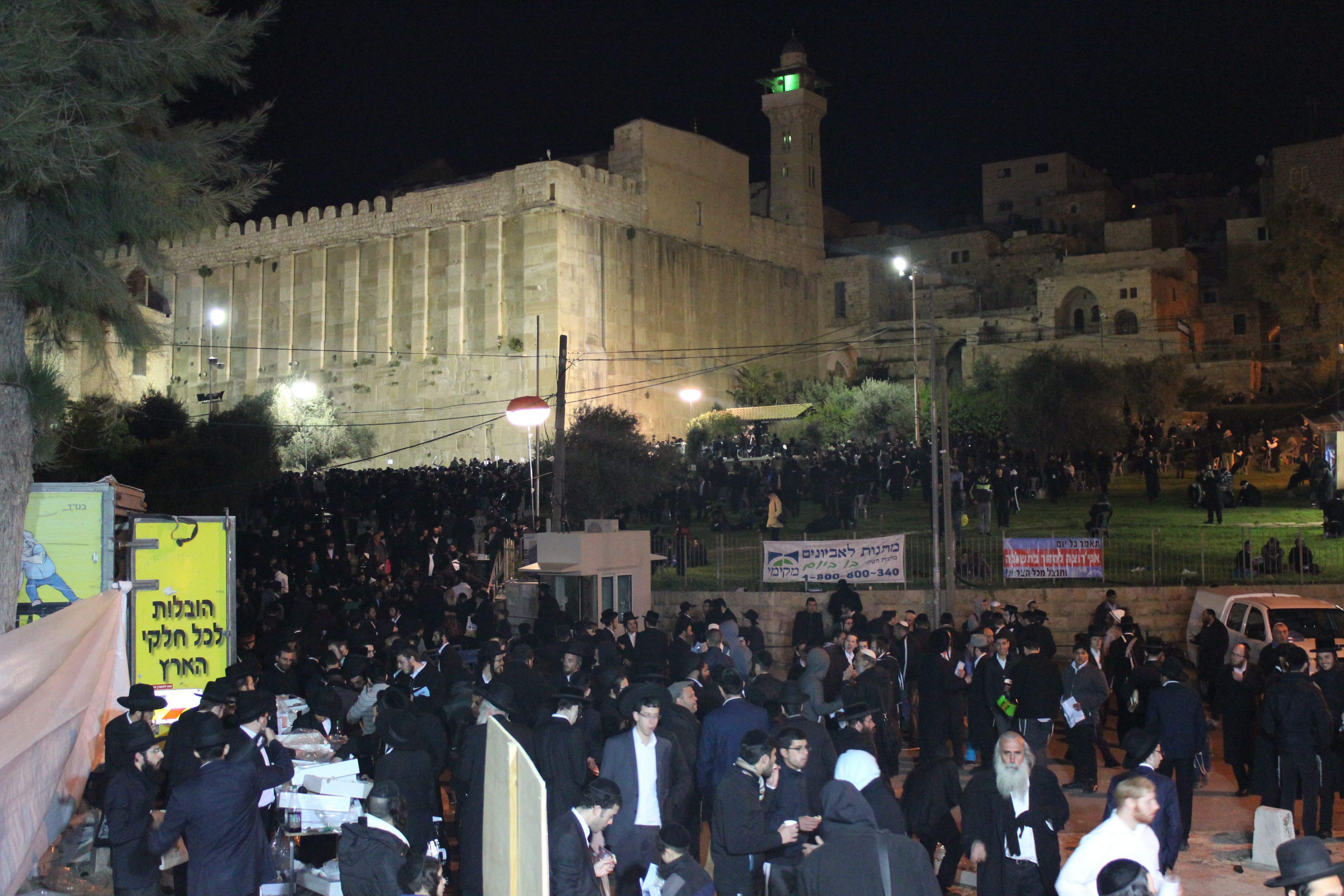 שידור חי של העצרת עכשיו בחברון!