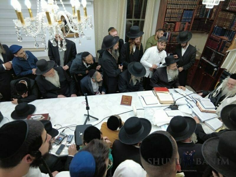 Rav Berland Shuvu Banim Bnei Brak