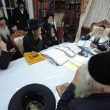 שיעור למשתתפי העצרת במעונו של הגה"צ רבי אליעזר ברלנד שליט"א