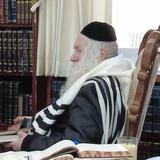 ניחום אבלים למשפחת נידם אצל הגה"צ רבי אליעזר ברלנד שליט"א