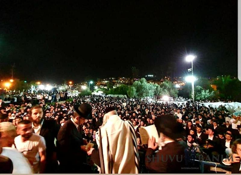 גלריית תמונות עצרת האלפים בחברון ד' סיוון תשע"ט