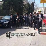 האדמו"ר מספינקא ב"ב ואבא טורצקי הגיעו בפורים לביקור בבית הגה"צ הרב אליעזר ברלנד שליט"א