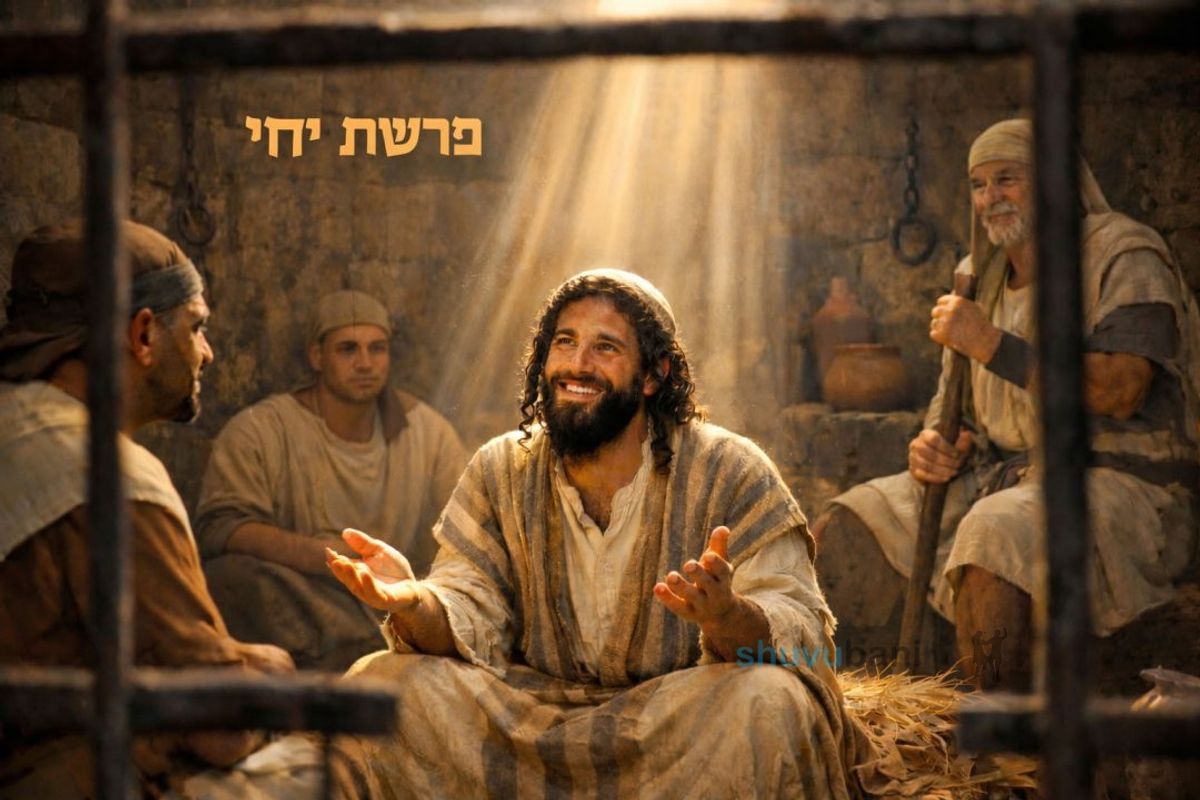 יהודי יכול לשמוח בכל מצב – פרשת ויחי מהרב מנחם אזולאי שליט"א