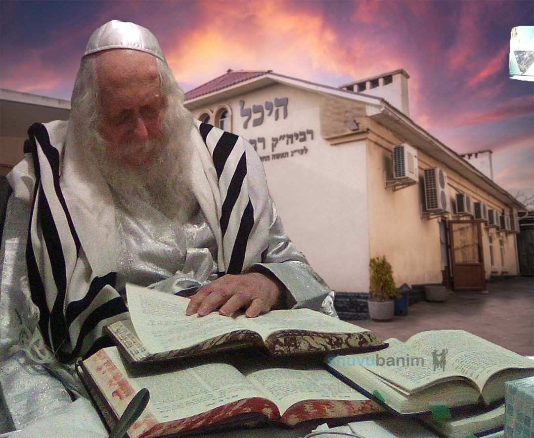 תיעוד ראשוני: הגה"צ רבי אליעזר ברלנד שליט"א בדרכו לאומן • ראיון מרתק עם נכדו וגבאו