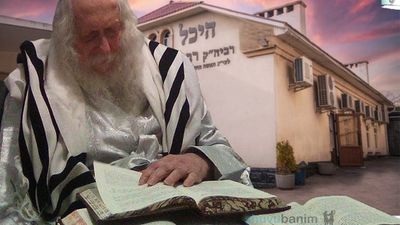 תיעוד ראשוני: הגה"צ רבי אליעזר ברלנד שליט"א בדרכו לאומן • ראיון מרתק עם נכדו וגבאו