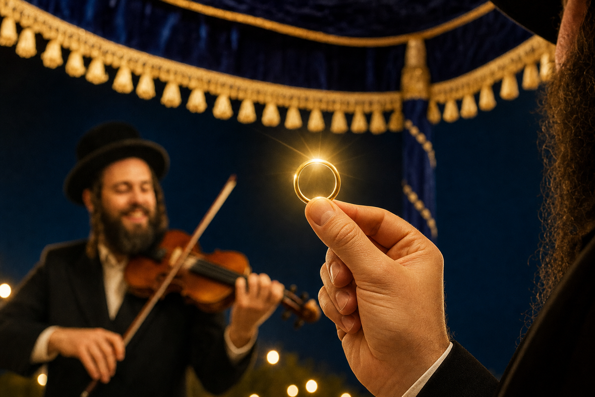 סוד החתן והכלה: המתקת הגבורות ופתיחת המ"ם הסתומה